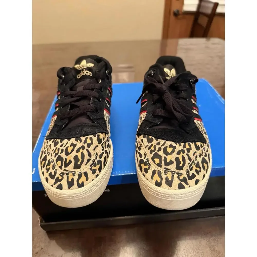 Adidas Rivalry Low Leopard Print Women’s Size 6.5 Tennis Shoes EF6434 - Picture 4 of 8